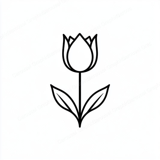 Tulip Vector Graphic preview
