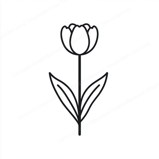 Tulip Vector Graphic preview