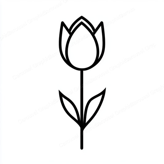 Tulip Vector Graphic preview