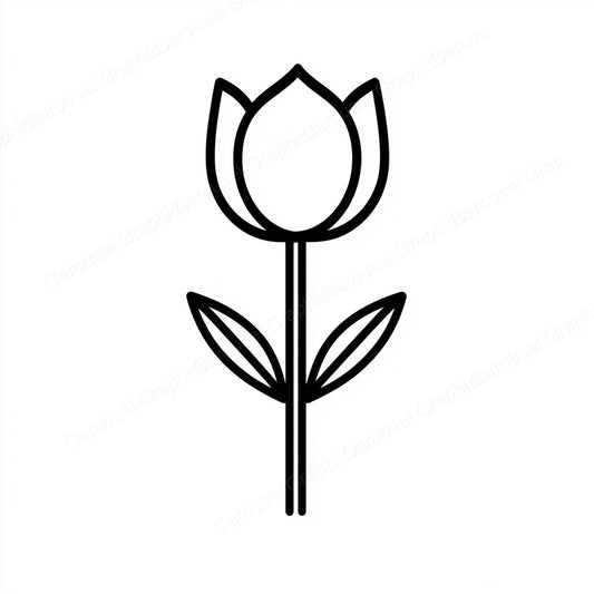 Tulip Vector Graphic preview