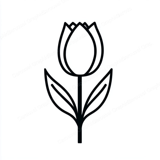 Tulip Vector Graphic preview