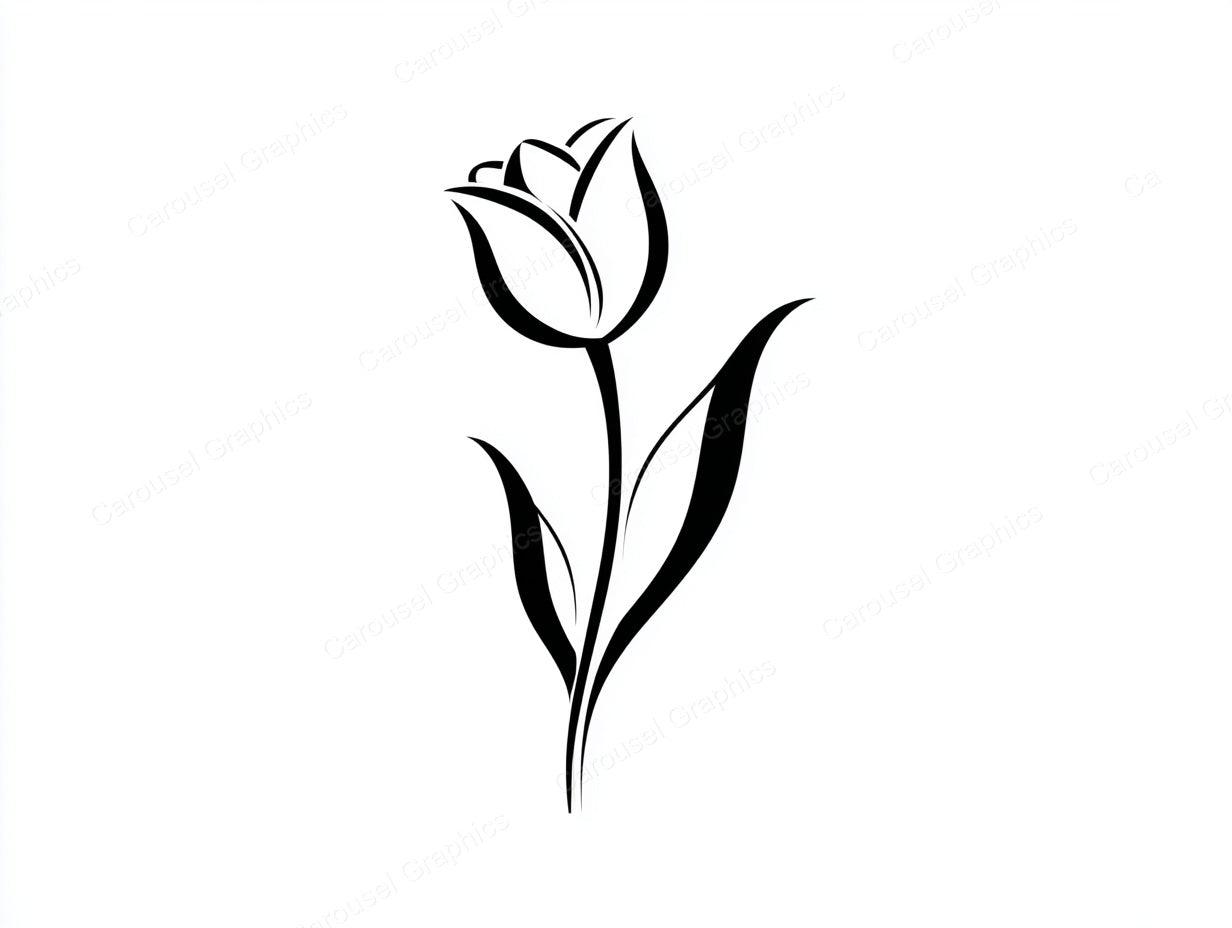 Tulip Vector Graphic preview