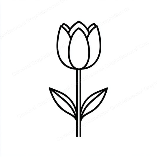 Tulip Vector Graphic preview