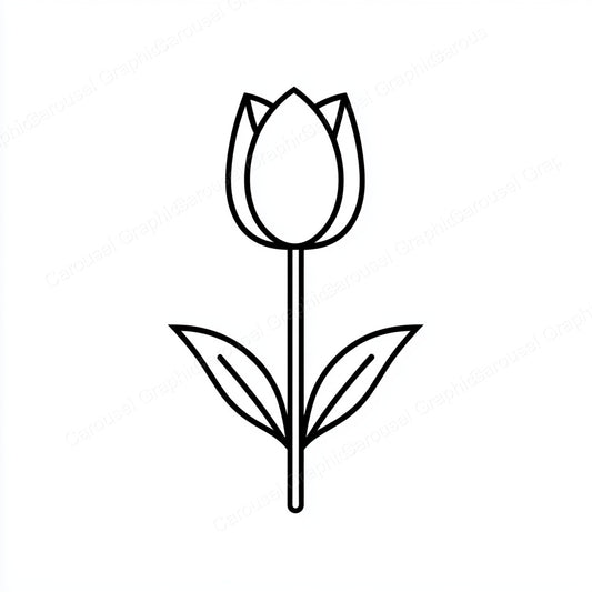 Tulip Vector Graphic preview