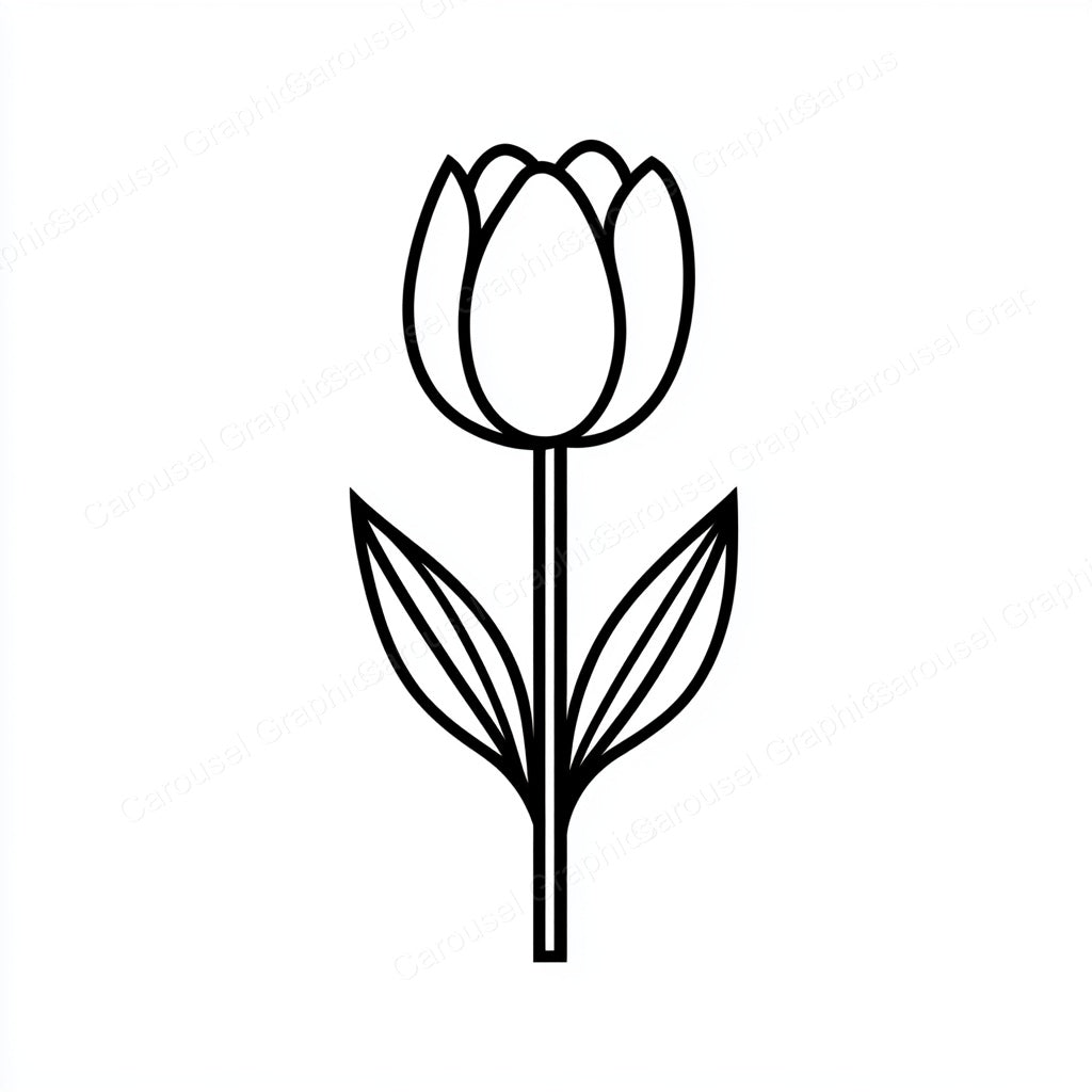 Tulip Vector Graphic preview