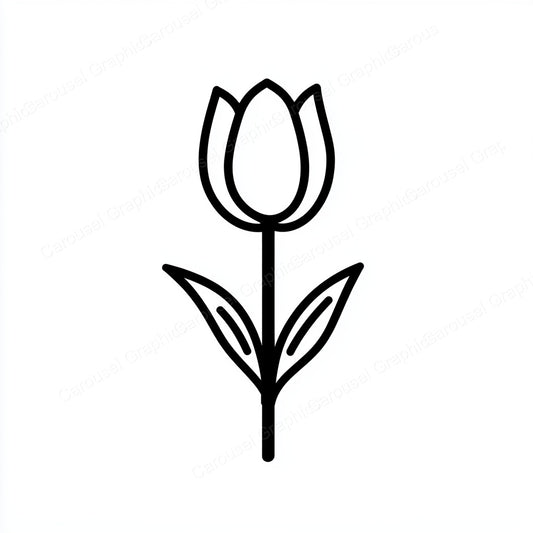 Tulip Vector Graphic preview