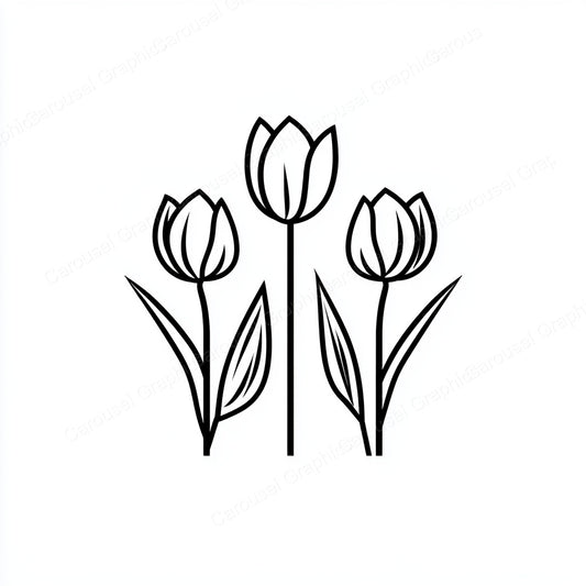 Tulip Vector Graphic preview