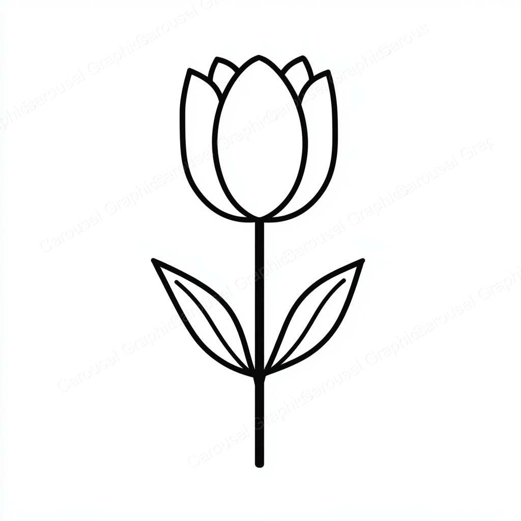 Tulip Vector Graphic preview
