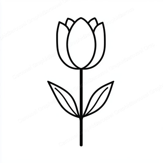 Tulip Vector Graphic preview