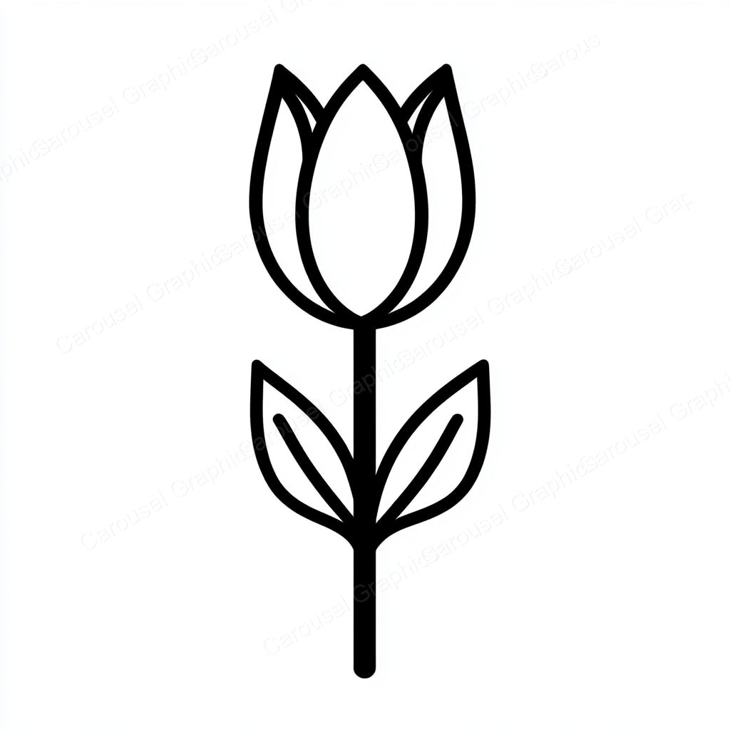 Tulip Vector Graphic preview