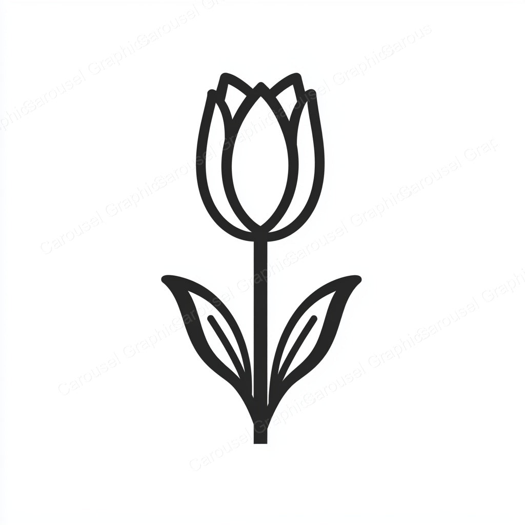 Tulip Vector Graphic preview