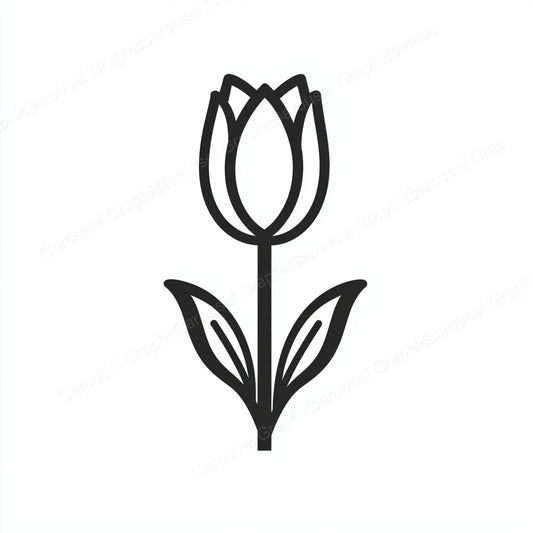 Tulip Vector Graphic preview