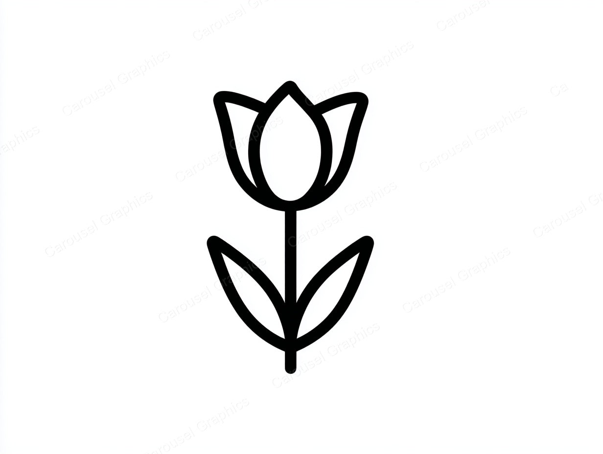 Tulip Vector Graphic preview