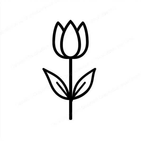 Tulip Vector Graphic preview