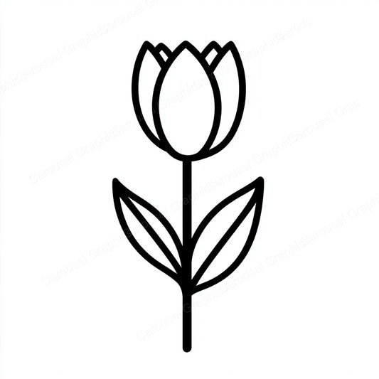 Tulip Vector Graphic preview