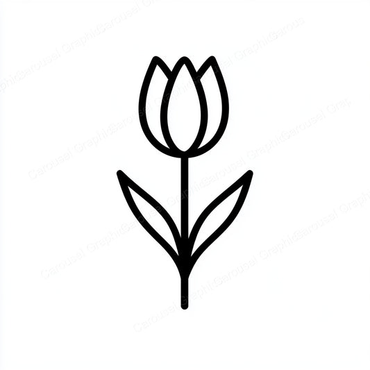 Tulip Vector Graphic preview