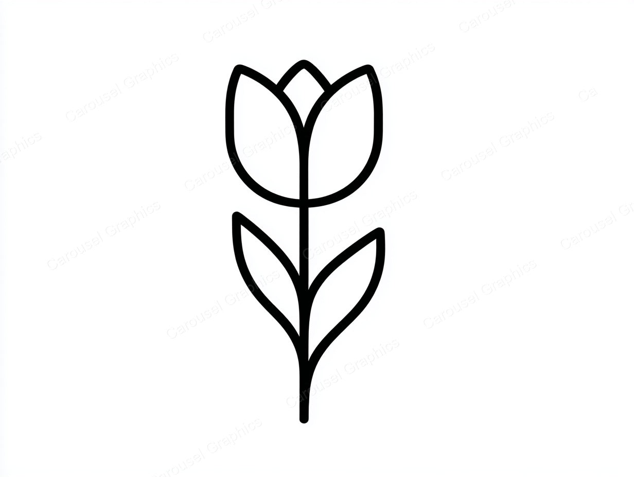 Tulip Vector Graphic preview