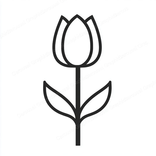 Tulip Vector Graphic preview