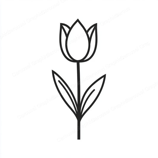Tulip Vector Graphic preview