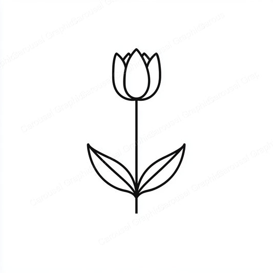 Tulip Vector Graphic preview