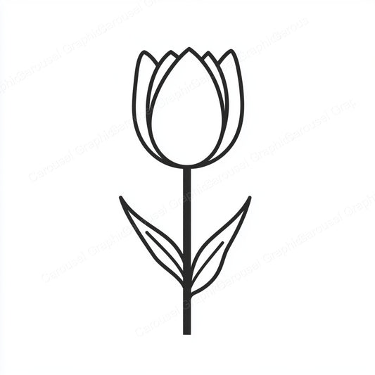 Tulip Vector Graphic preview