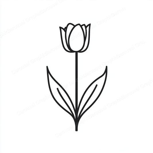 Tulip Vector Graphic preview