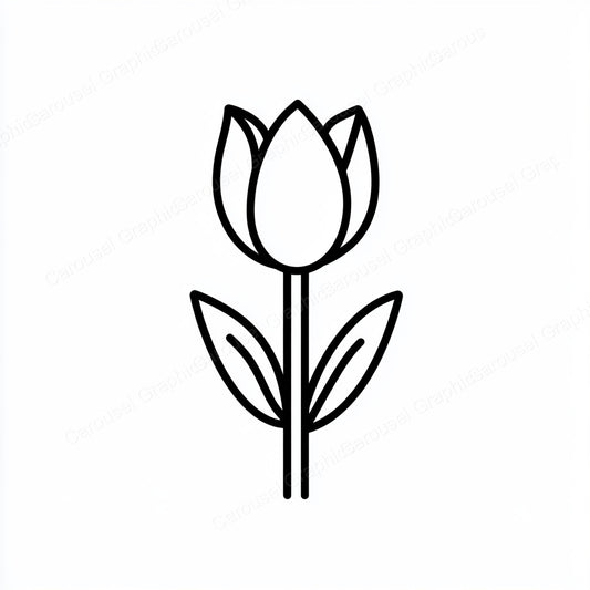 Tulip Vector Graphic preview