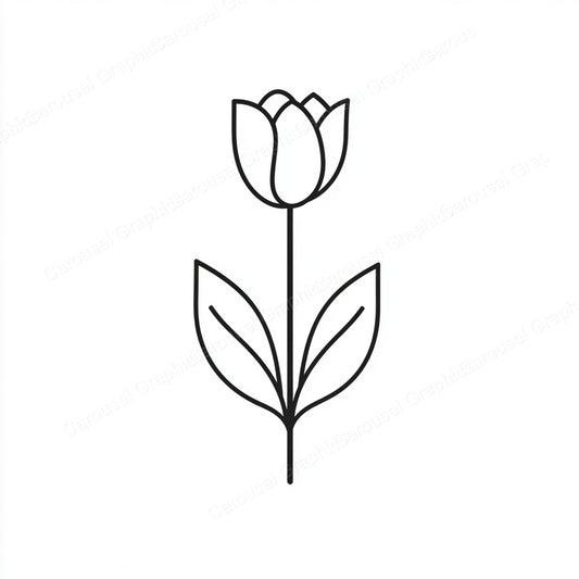 Tulip Vector Graphic preview
