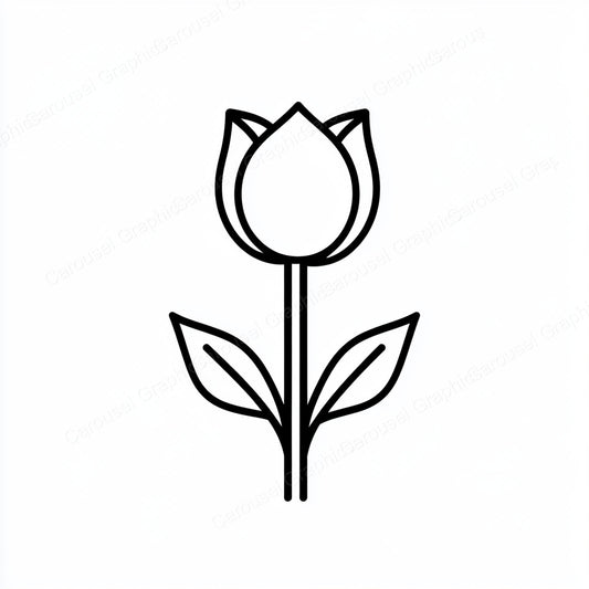 Tulip Vector Graphic preview