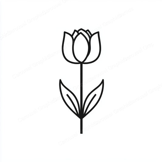 Tulip Vector Graphic preview