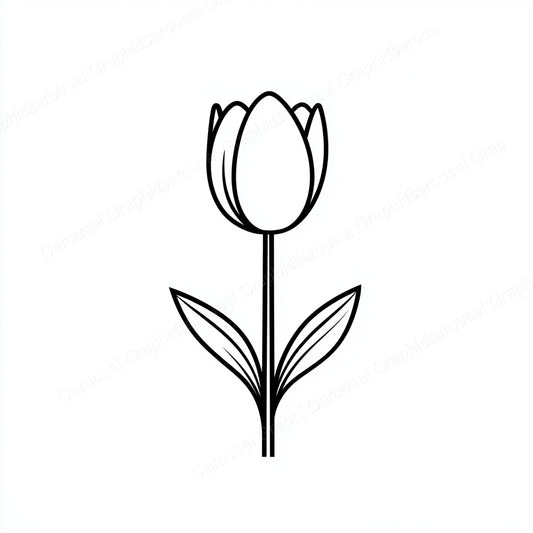 Tulip Vector Graphic preview