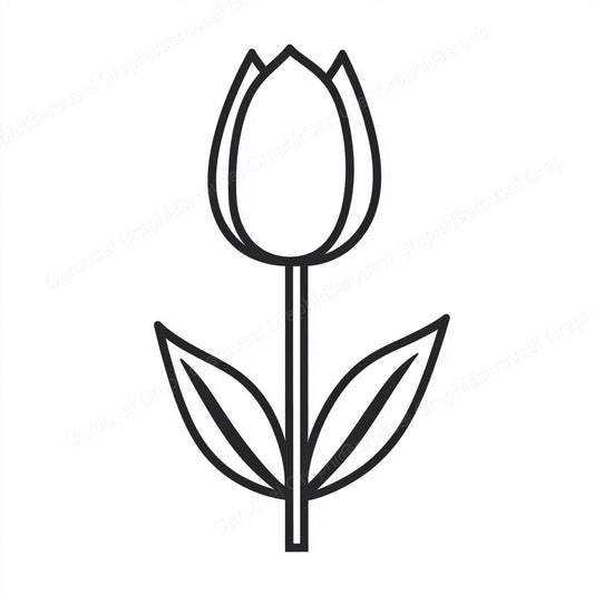 Tulip Vector Graphic preview