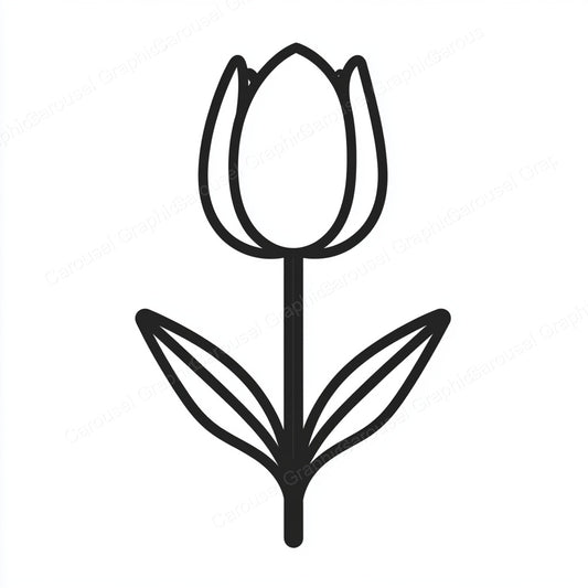 Tulip Vector Graphic preview