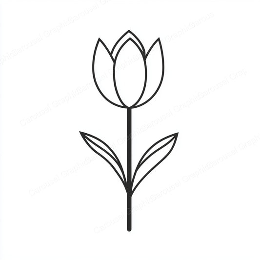 Tulip Vector Graphic preview
