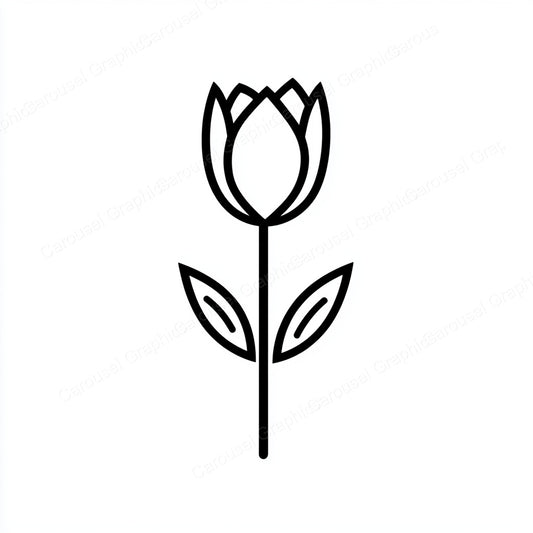 Tulip Vector Graphic preview