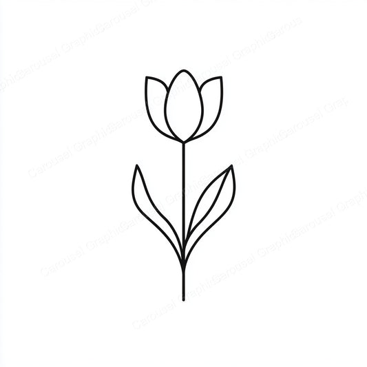 Tulip Vector Graphic preview