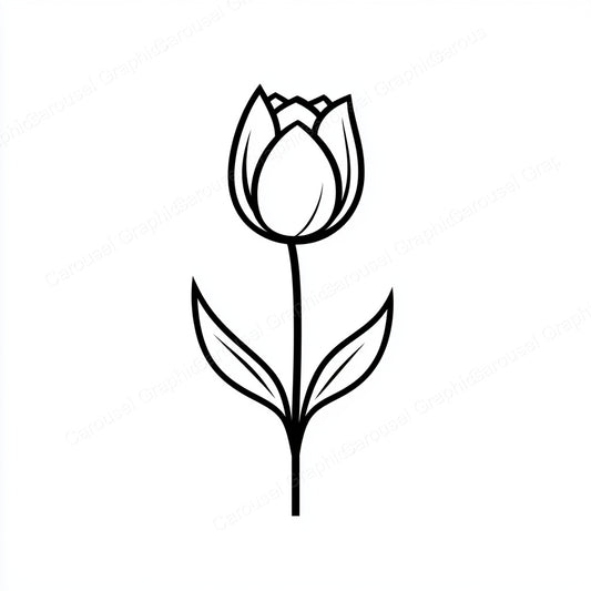 Tulip Vector Graphic preview