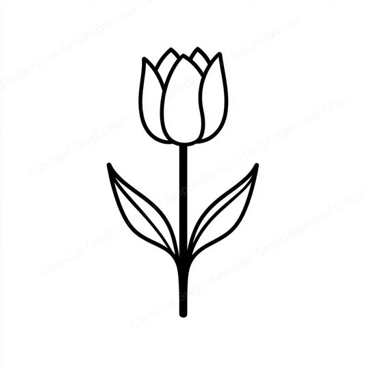 Tulip Vector Graphic preview
