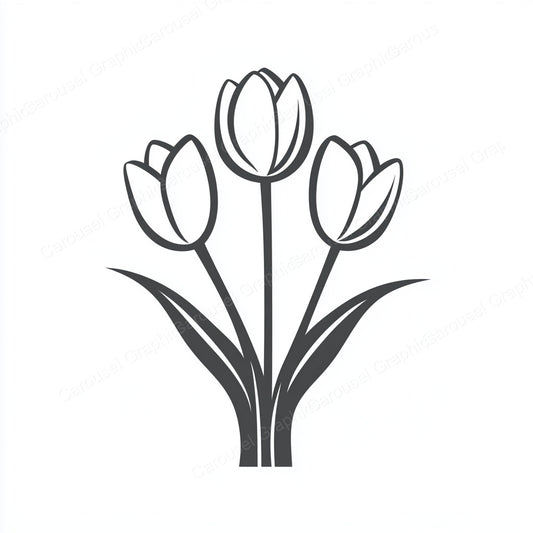 Tulip Vector Graphic preview