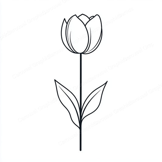 Tulip Vector Graphic preview