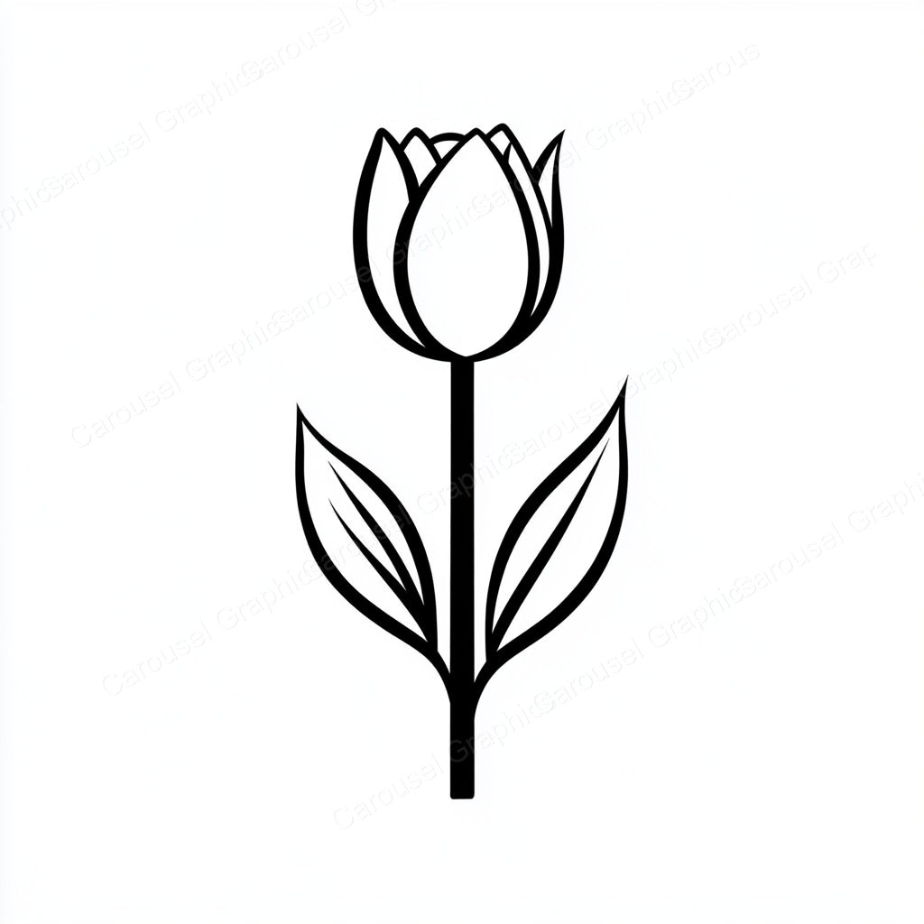 Tulip Vector Graphic preview