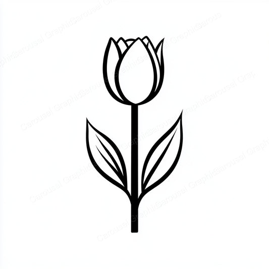Tulip Vector Graphic preview