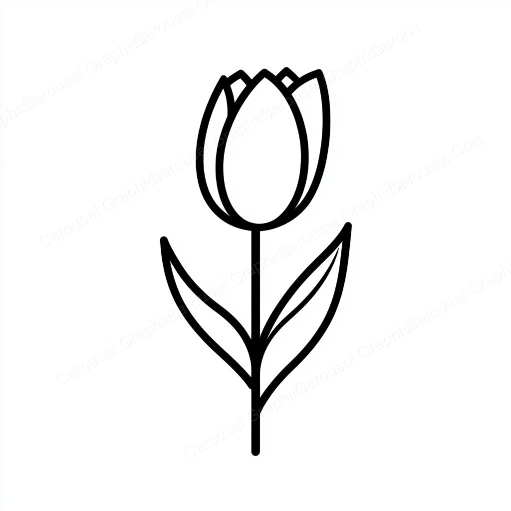 Tulip Vector Graphic preview