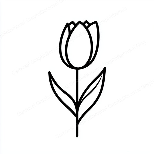 Tulip Vector Graphic preview