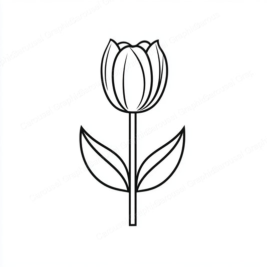 Tulip Vector Graphic preview