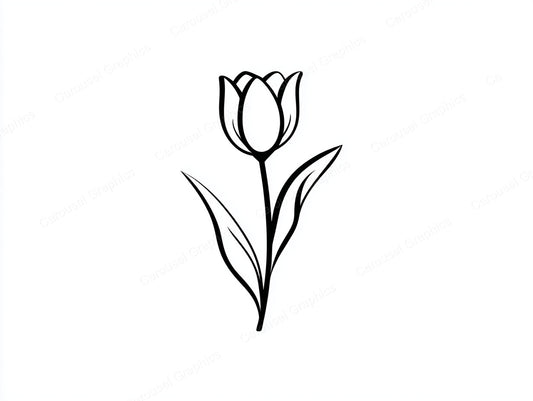 Tulip Vector Graphic preview