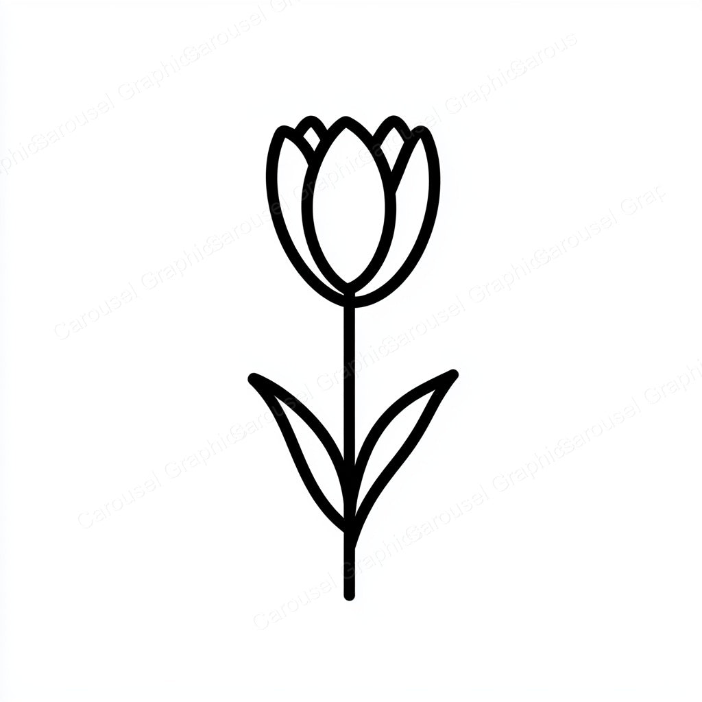 Tulip Vector Graphic preview