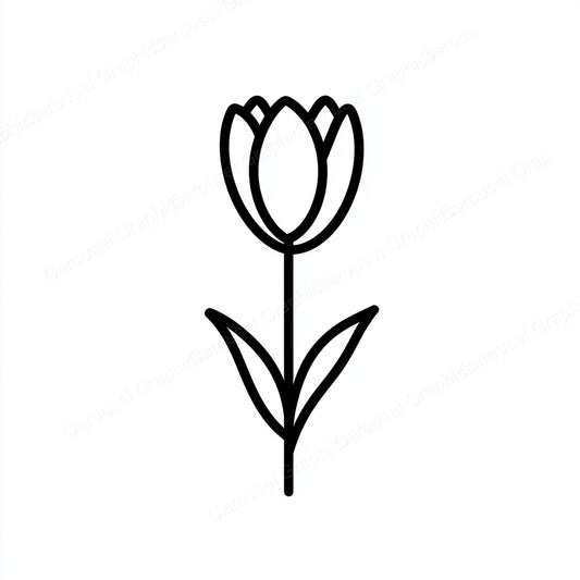Tulip Vector Graphic preview