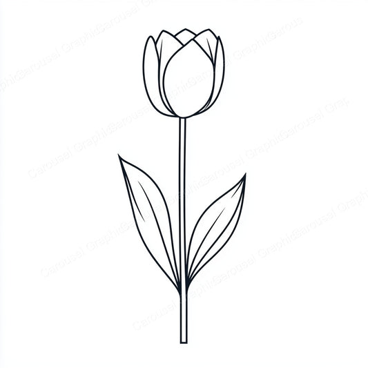 Tulip Vector Graphic preview