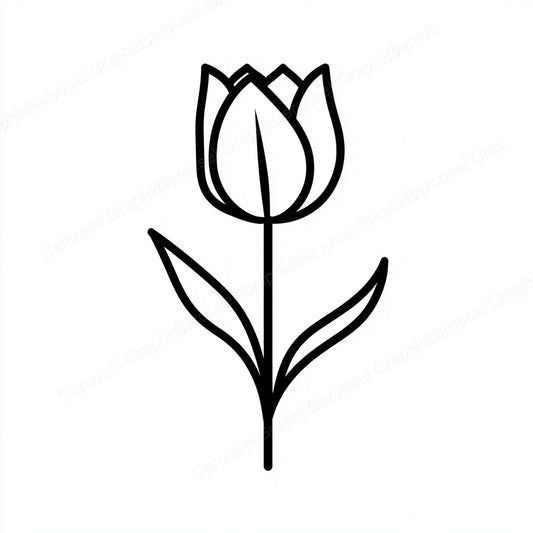 Tulip Vector Graphic preview